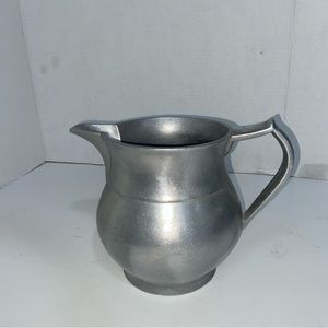 Vintage Wilton Tavern 6” Pewter Pitcher Made In Mt Joy Pa EUC